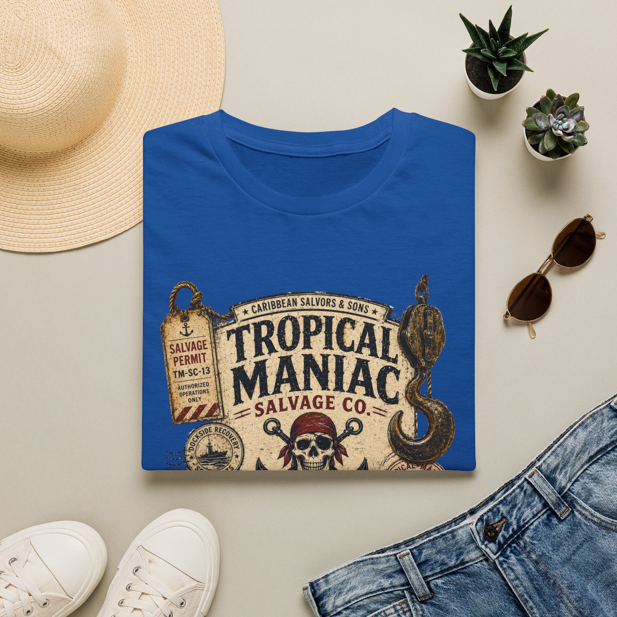 Tropical Maniac Salvage Co.  T-Shirt