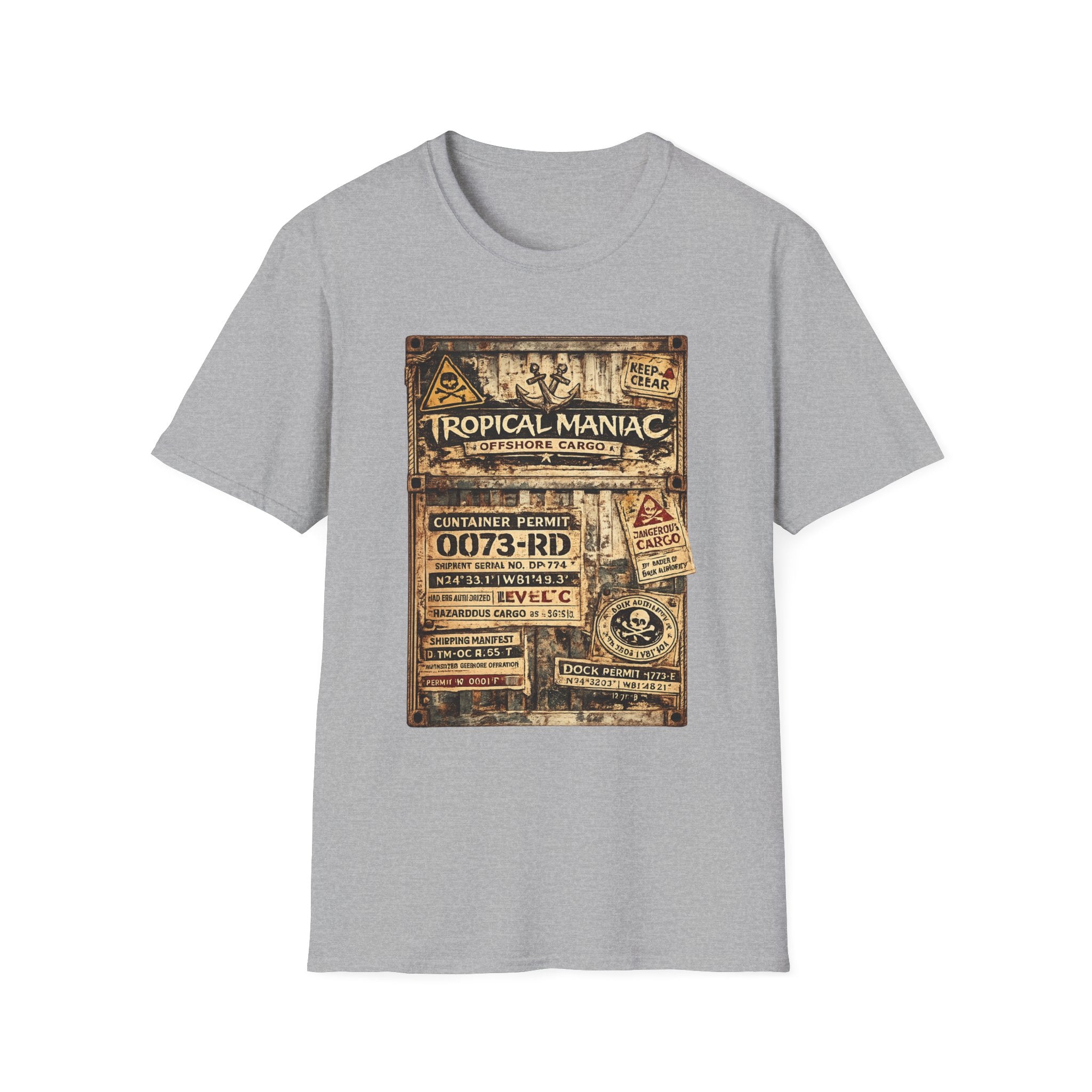 Tropical Maniac Offshore Cargo T-Shirt