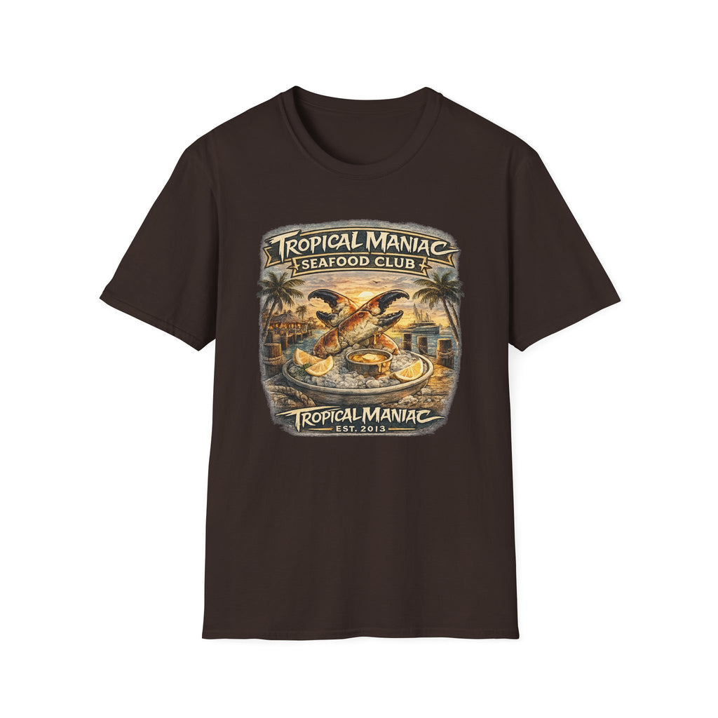 Tropical Maniac Seafood Club T-Shirt