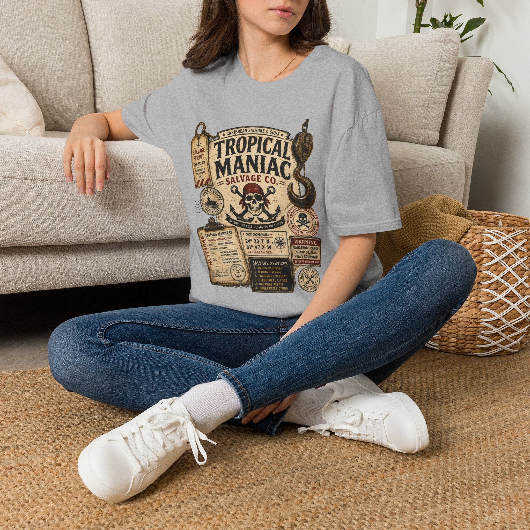 Tropical Maniac Salvage Co.  T-Shirt