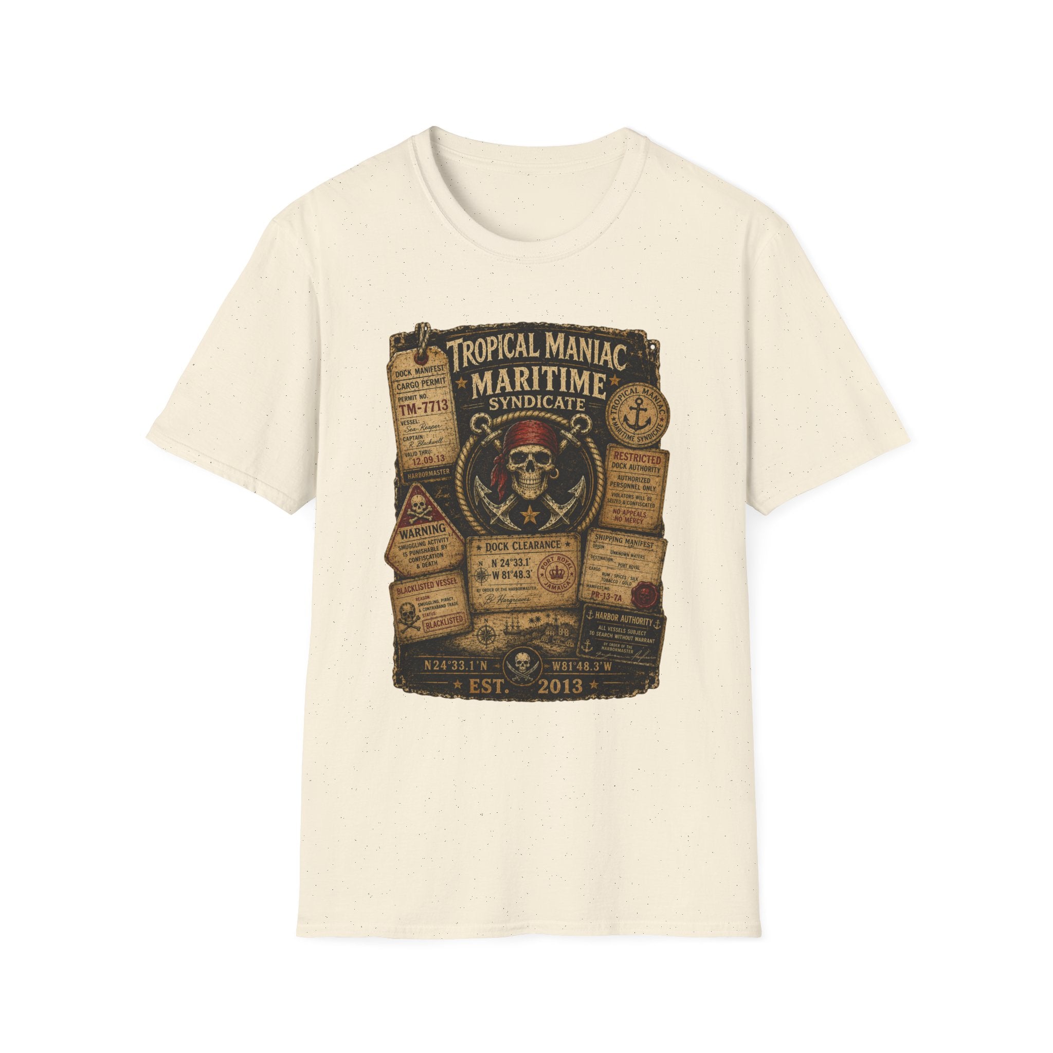 Tropical Maniac Maritime Syndicate T-Shirt