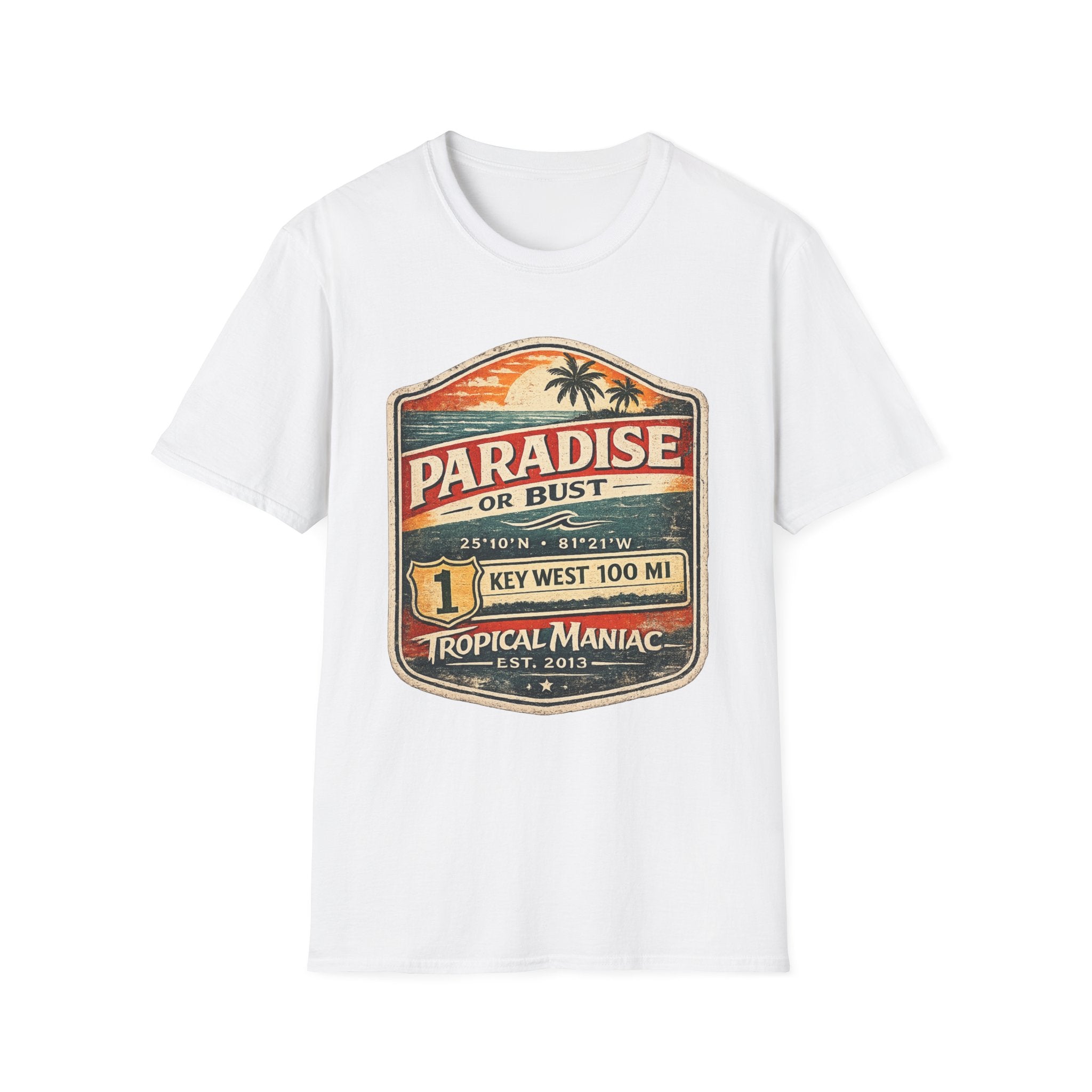 Paradise or Bust  Key West T-Shirt