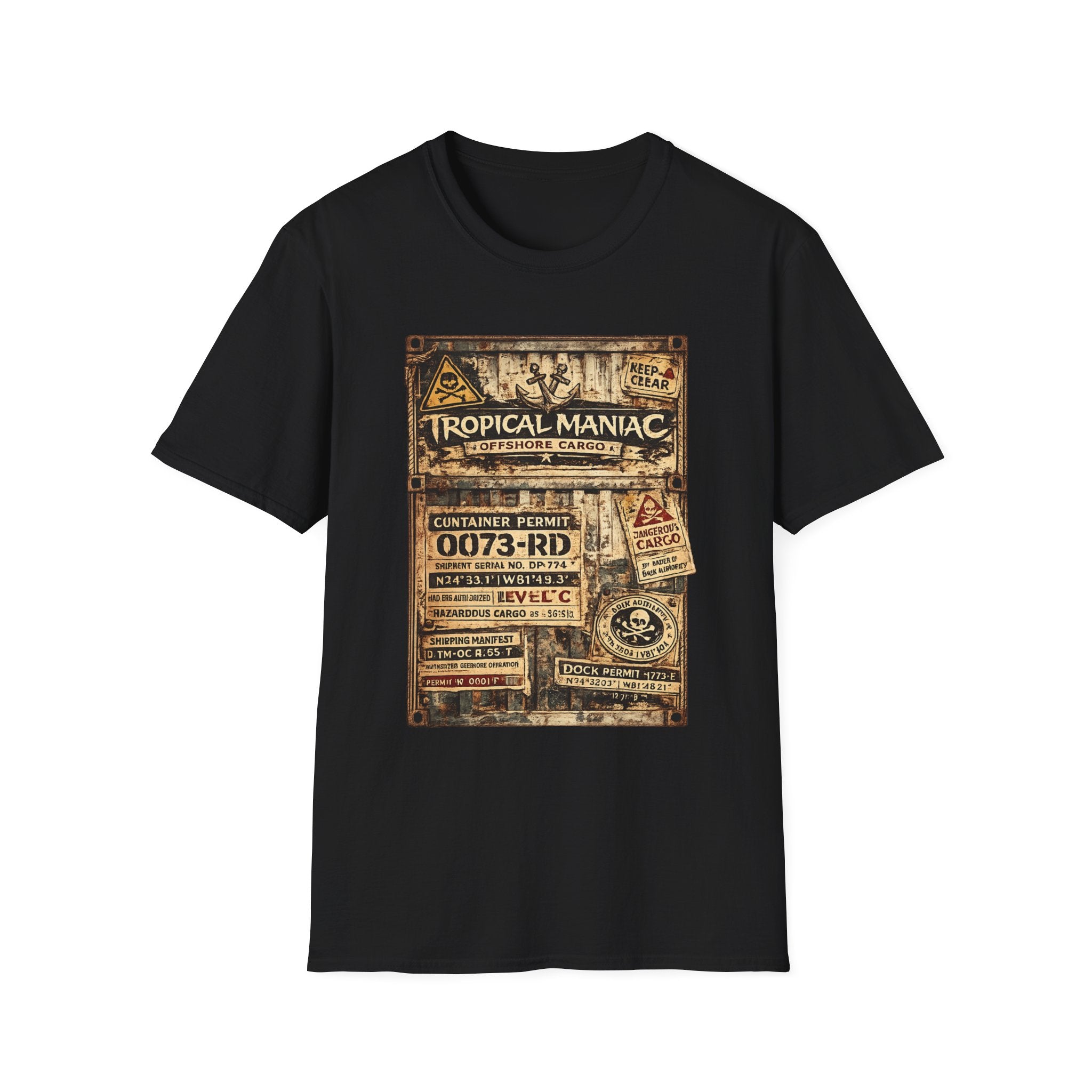Tropical Maniac Offshore Cargo T-Shirt