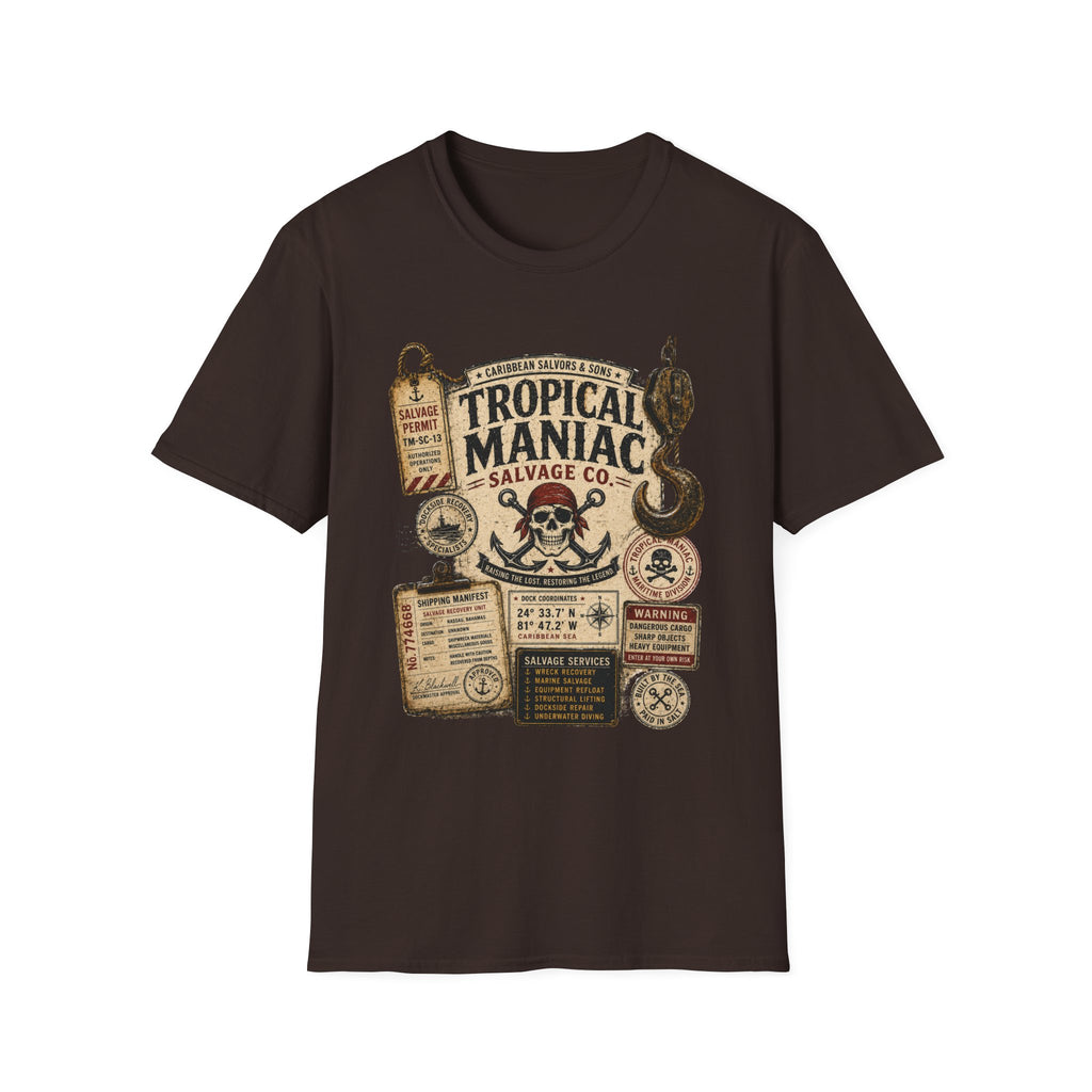 Tropical Maniac Salvage Co.  T-Shirt