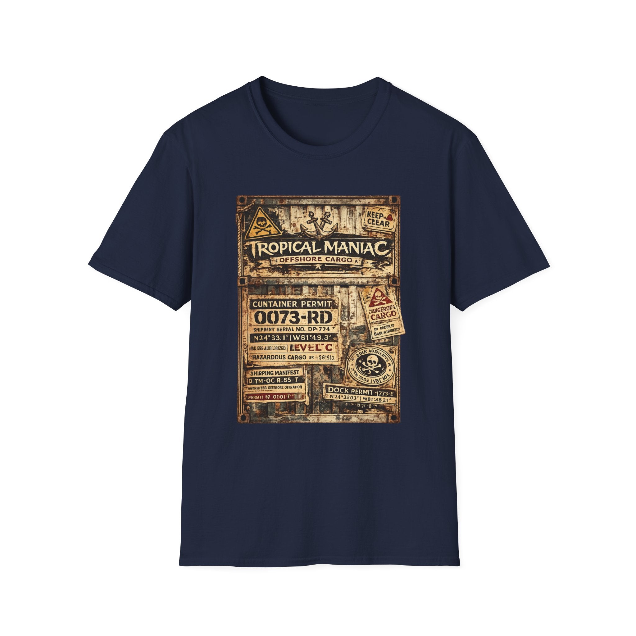 Tropical Maniac Offshore Cargo T-Shirt