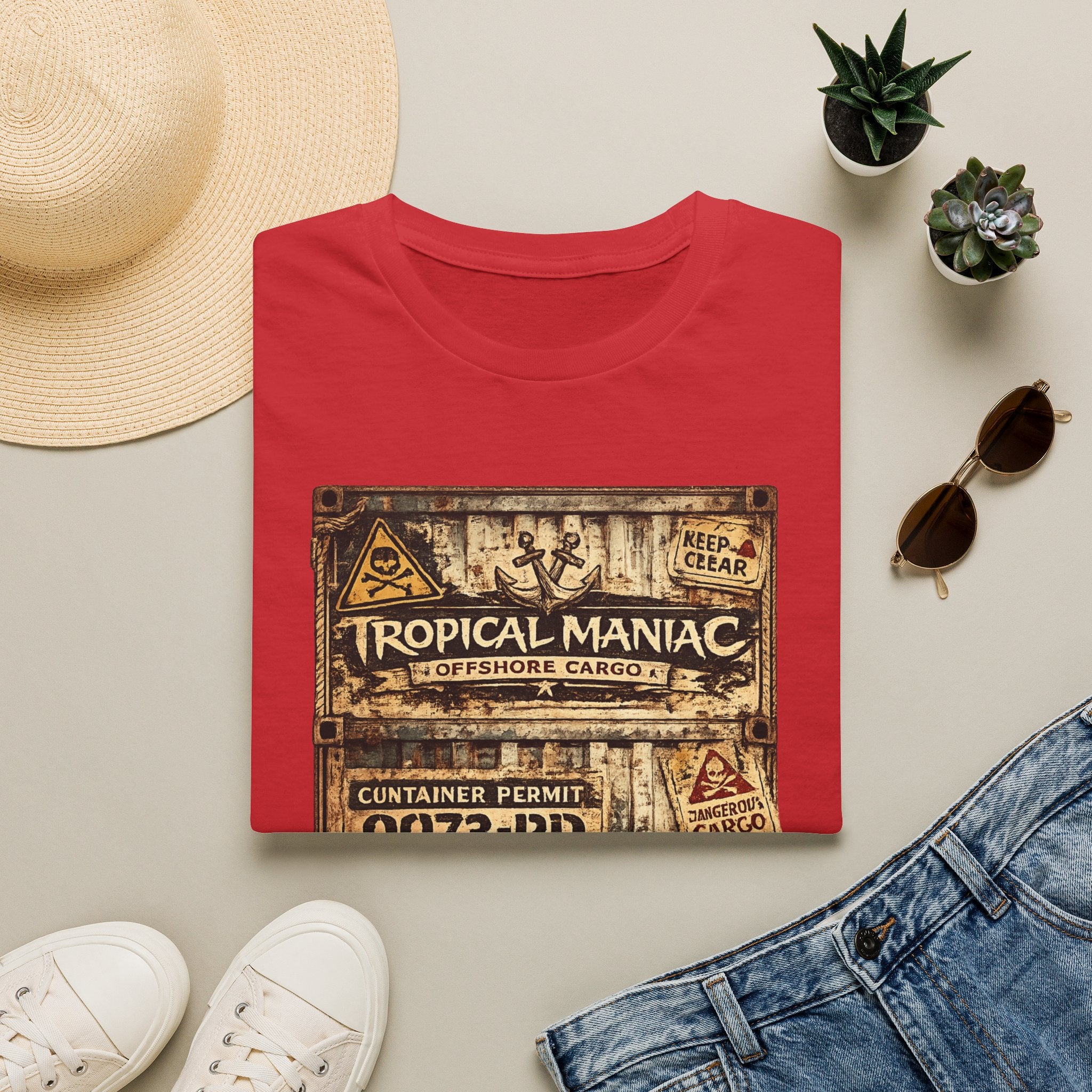Tropical Maniac Offshore Cargo T-Shirt