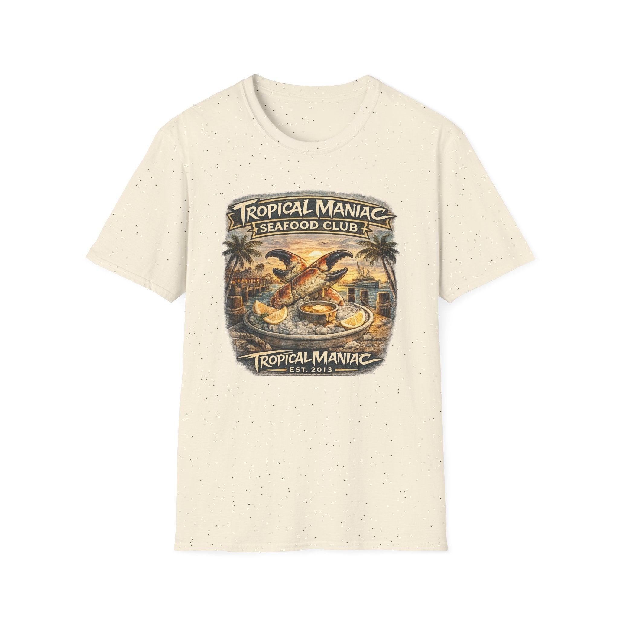 Tropical Maniac Seafood Club T-Shirt