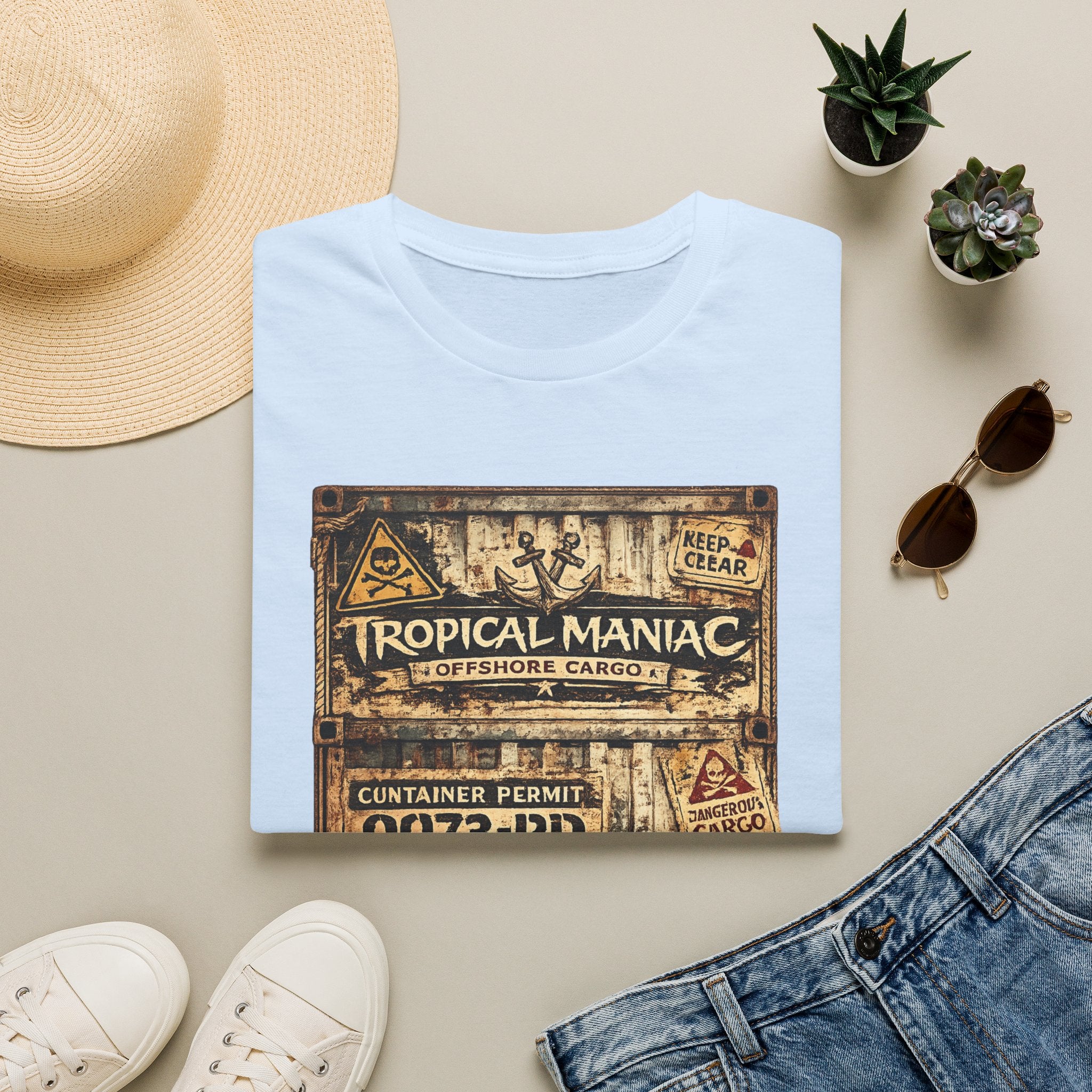 Tropical Maniac Offshore Cargo T-Shirt