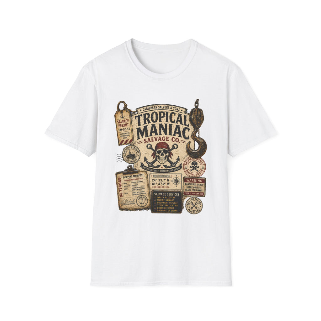 Tropical Maniac Salvage Co.  T-Shirt