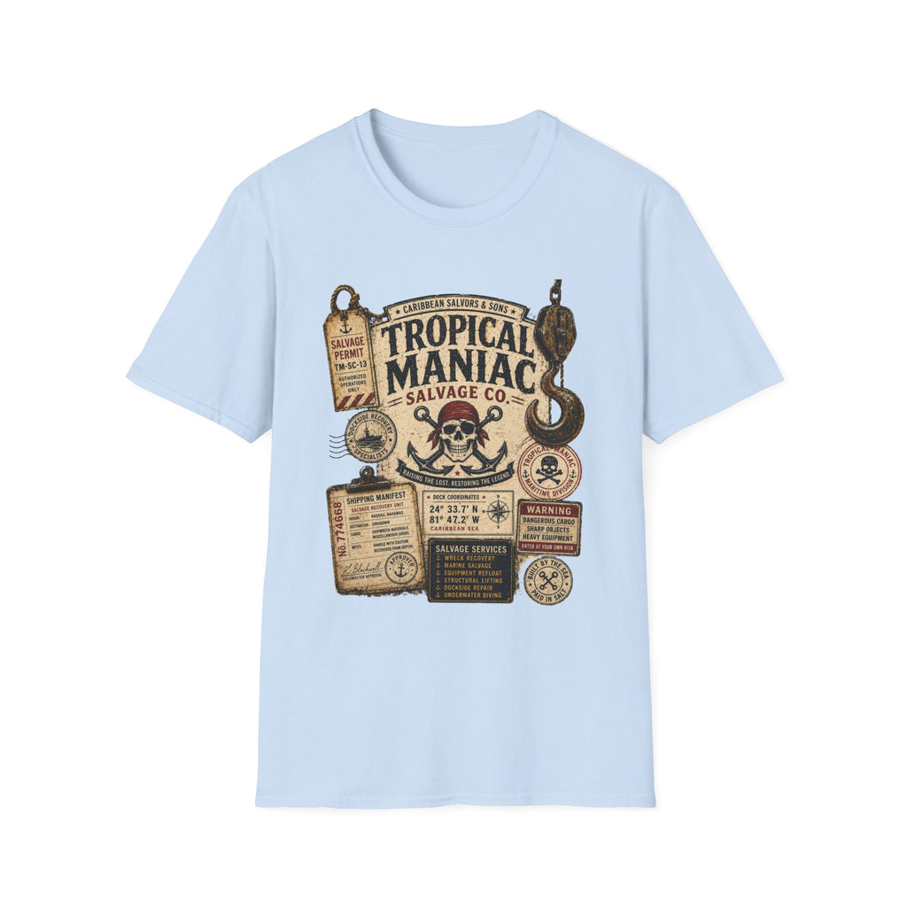 Tropical Maniac Salvage Co.  T-Shirt
