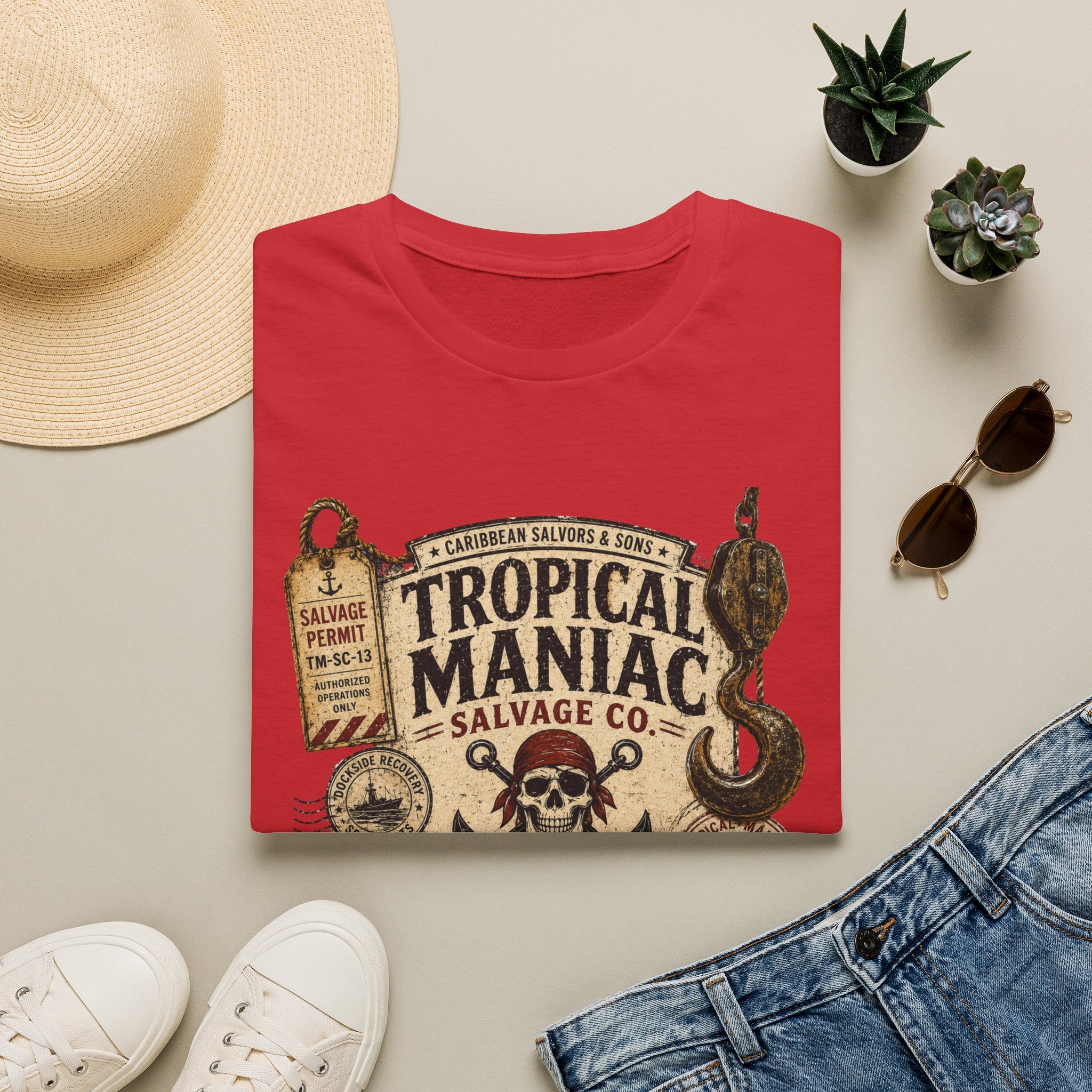 Tropical Maniac Salvage Co.  T-Shirt