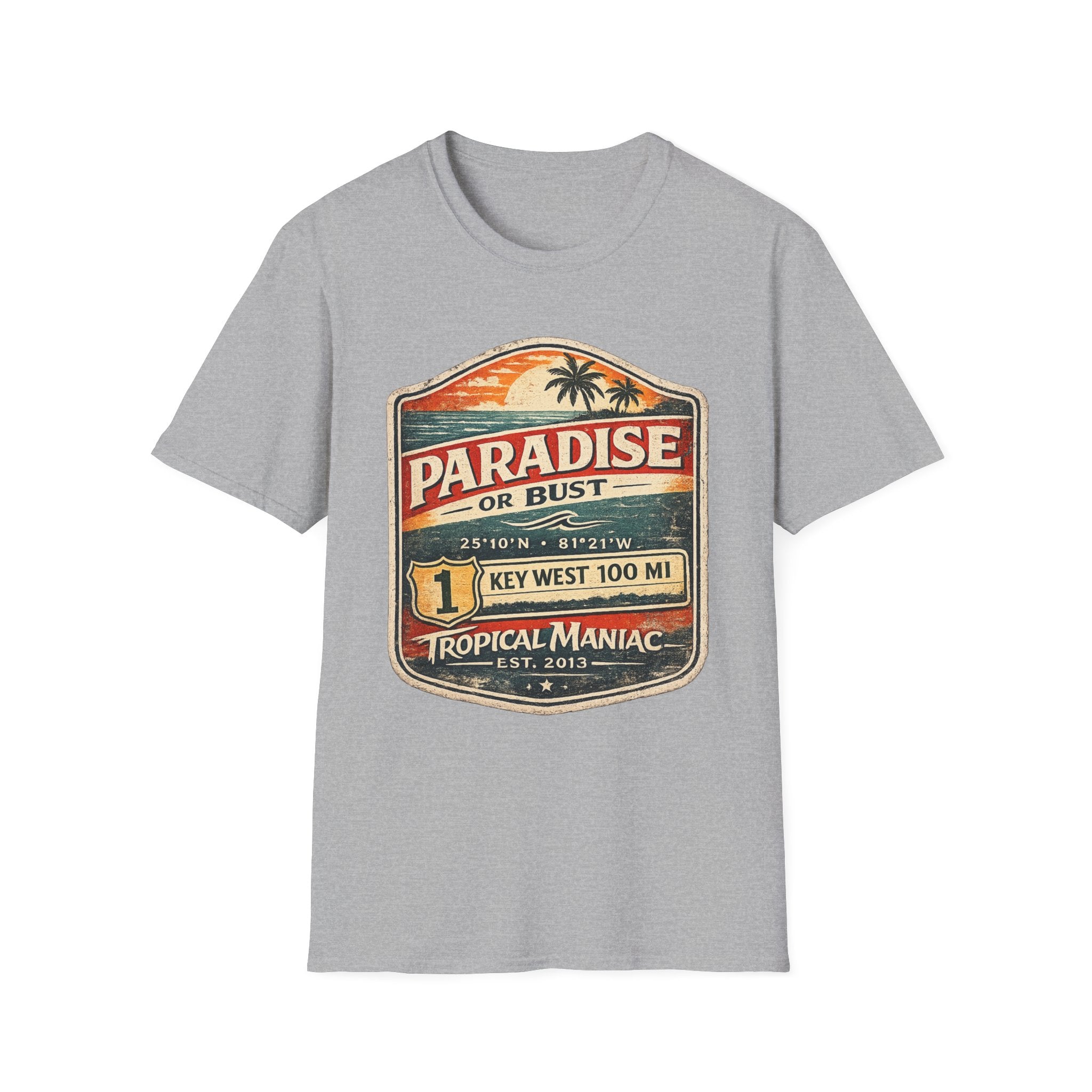 Paradise or Bust  Key West T-Shirt