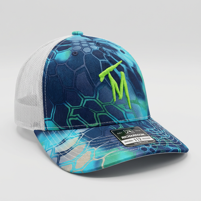 TM Richardson112 PFP Printed Five-Panel Trucker Cap