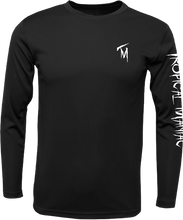 Pirate Cross Anchor Long Sleeve Performance Crew Neck