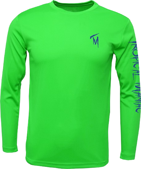 Bay Dreaming Long Sleeve Performance Crew Neck