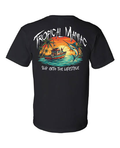 Slip into the lifestyle-G-Dry Blend SS Pocket T